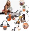 Автоматический тренажер ролик Healthy Abdomen Wheel для пресса живота с таймером и подставкой для телефона, колесо для укрепления мышц