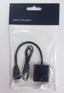 Конвертер с mini HDMI на VGA+AUDIO