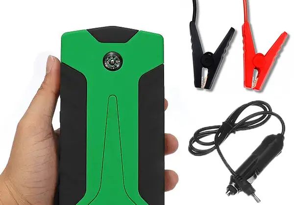 Багатофункціональний Пусковий та зарядний пристрій JUMP STARTER 15B, Пускозарядний пристрій, компакний прилад для запуску двигуна та зарядки електронних пристроїв з USB-входом
