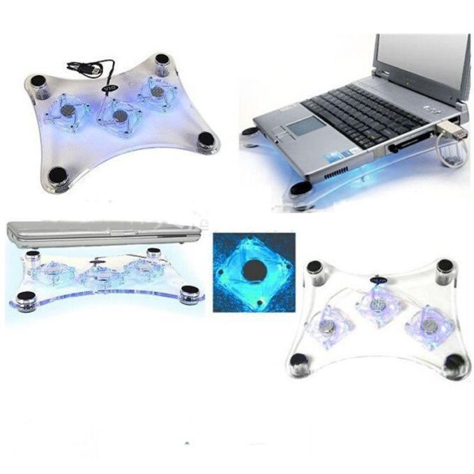 Подставка с кулером для ноутбука Laptor cooler 639, охлаждающая подставка для ноутбука, столик подставка