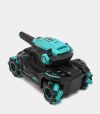 Игрушечный детский танк вездеход на радиоуправлении 1200-10A на аккумуляторе, танк с дистанционным управлением стреляющий орбизами