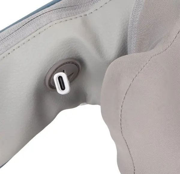 Массажер Электрический для Шеи и Плеч с ИК-подогревом A-Plus Neck massager, Массажер-воротник, Ударный вибромассажер для спины, U-образный массажный пояс для тела