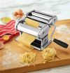 Ручная лапшерезка с насадками для раскатки теста Costway Pasta, тестораскатка, Машинка для нарезки лапши