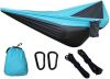 Подвесной гамак из нейлона Travel hammock 270х140 см, двухместный гамак в чехле