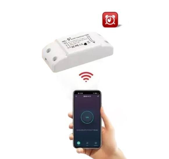 Умное wi-fi релле Smart Home 10A, Беспроводный Wifi выключатель для дистанционного управления с таймером, Для удаленного управления бытовой техникой электроникой или освещением,Умный дом