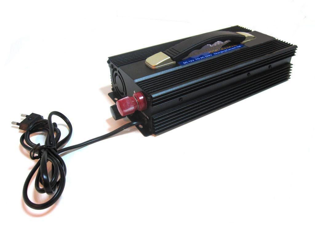 Инвертор с зарядкой, преобразователь напряжения AC/DC 500W 24V