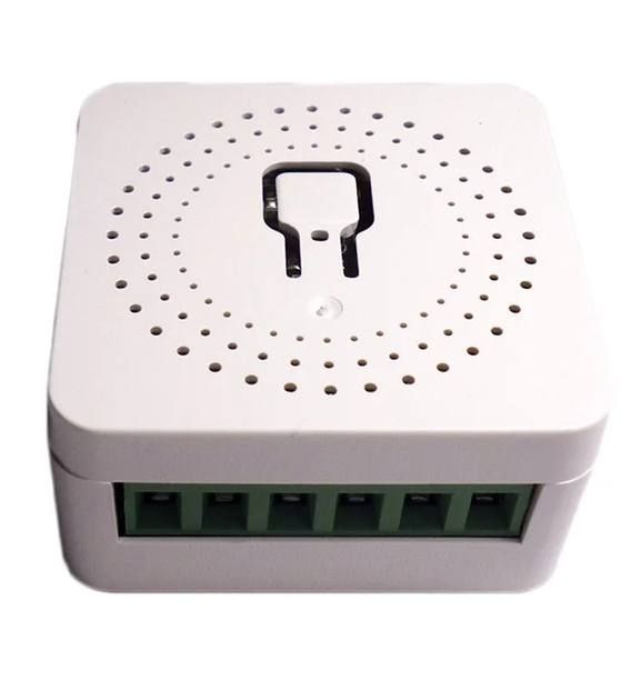 Умное wi-fi релле Smart Home 16A, Беспроводной выключатель с Wi-fi модулем для управления электроприборами и освещением, универсальное портативное смарт-реле для удаленного управления розетками, управление через телефон IOS или Android