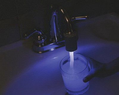 Насадка на кран с подсветкой. БЕЗ БАТАРЕЕК! Подсветка воды