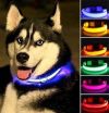 Светящийся ошейник для собак на аккумуляторе USB GLOW RING, Led маячок для животных кошек и собак