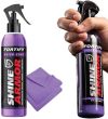 Полироль против царапин для автомобиля Shine Armor, Средство от царапин для кузова авто с салфеткой - микрофибра для полировки