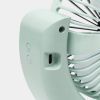 Универсальный Портативный Вентилятор Ночник аккумуляторный от USB с подсветкой, тихий современный яркий яркий цветной светильник-вентилятор, стильное и функциональное устройство для прохлады и уюта