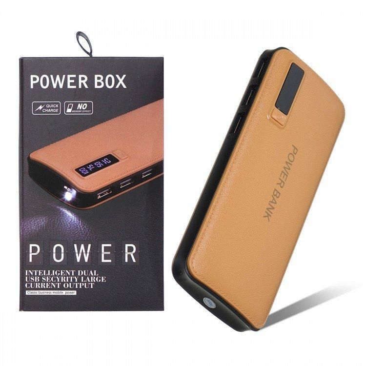 Power Bank 50000 mah c экраном 3 USB с фонариком, Внешний аккумулятор для зарядки