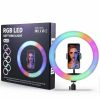 Кольцевая лампа Led MJ 300 RGB 30 см, Селфи-лампа, селфи кольцо