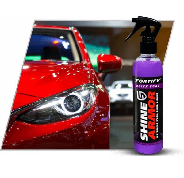 Полироль против царапин для автомобиля Shine Armor, Средство от царапин для кузова авто с салфеткой - микрофибра для полировки
