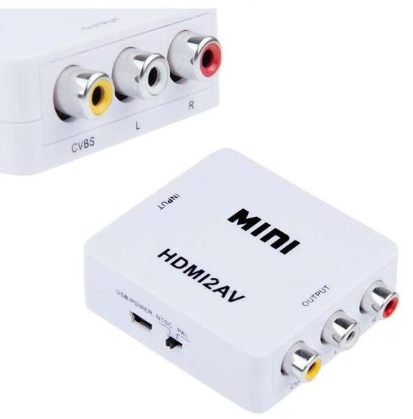 Конвертер с HDMI на AV 3RCA 1080p