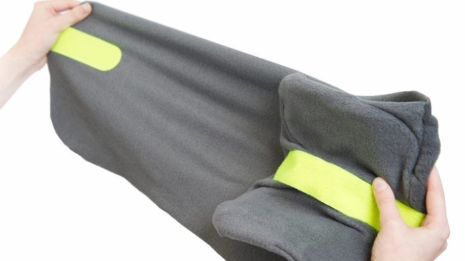 Дорожная массажная подушка шарф для путешествий Travel Pillow