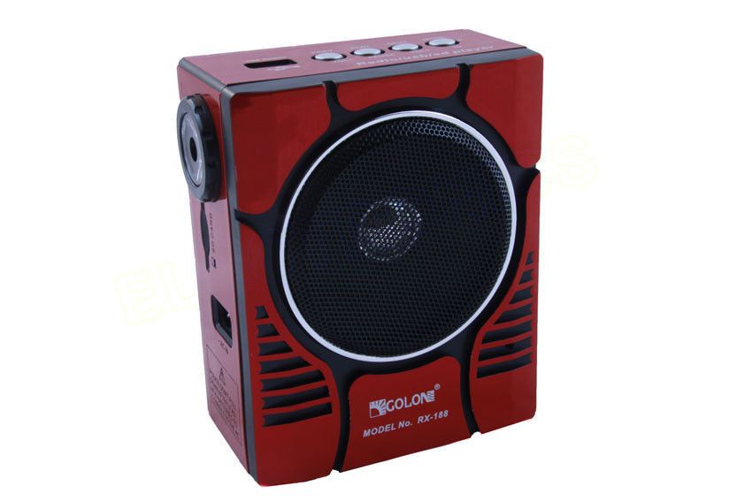 Радиоприемник колонка MP3 Golon RX-188 MIC