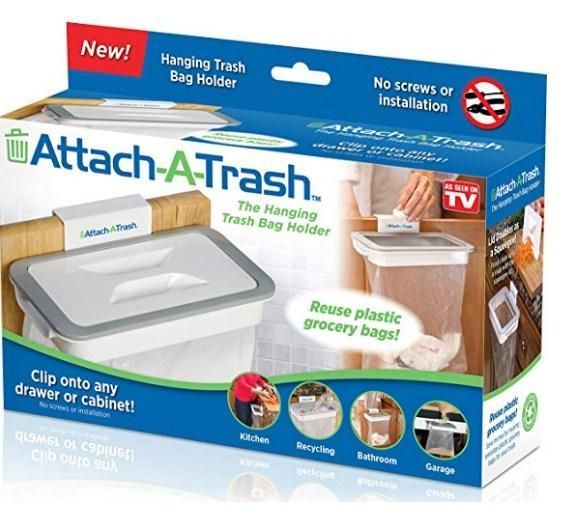 Держатель для мусорных пакетов навесной Attach-A-Trash