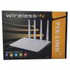 Высокоскоростной Wi-Fi Маршрутизатор (роутер) PIX-LINK LV-WR21Q 2.4 ГГц Белый 300 Мбит/с, молниеносная скорость интернета, 4 антенны для мощного и быстрого сигнала, широкое покрытие, надежное и стабильное соединение