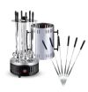 Шашлычница электрическая на 6 шампуров 1000W Kebabs Machine, Вертикальная домашняя электрошашлычница