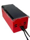 Универсальная мощная портативная мобильная батарея Power Bank 50000 mAh Fast Changer, практичный переносной внешний аккумулятор для зарядки, многократное питание ваших устройств, 3 кабеля зарядки