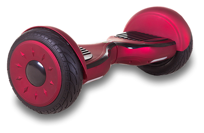 Гироскутер Smart Balance 10,5 дюймов MATT RED(матовый красный)