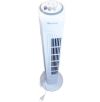 Бесшумный Напольный Вентилятор DOMOTEC MS-1627 White TOWER FAN с таймером отключения, 3 режима скорости, колонный эффективный вентилятор для дома и офиса