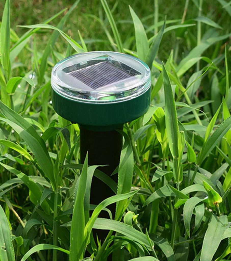 Отпугиватель грызунов кротов и насекомых на солнечной батарее Solar Rodent
