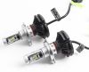 Комплект светодиодные LED лампы X3-H7 для автомобиля HeadLight 50Вт с активным охлаждением 8000K/6000Lm, автомобильные лед лампы