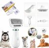 Фен-расчёска пылесос для шерсти собак и кошек 2 в 1 PET GROOMING DRYER, Фен для собак и кошек, Щетка-фен для животных