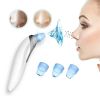 Вакуумный аппарат для чистки лица и пор Derma Suction для профессиональной чистки кожи и пор лица - легкий портативный удобный прибор + 4 насадки, Вакуумный очиститель для самостоятельной очистки в домашних условиях