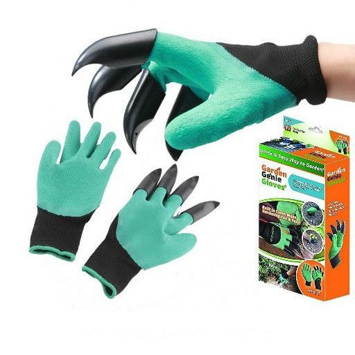 Садовые перчатки с когтями Garden Gloves, Перчатки для сада и огорода