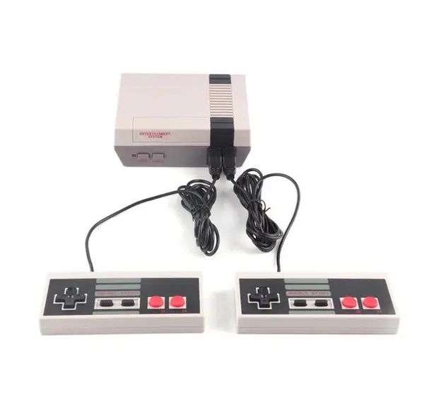 Игровая Приставка Gamepad 620 Super Консоль С Джойстиками 620 игр  8 бит два джойстика стационарная ретро Dendy и подключение к ТВ, домашние видеоигры 80-х и 90-х,можно играть на любом телевизоре и вдвоём