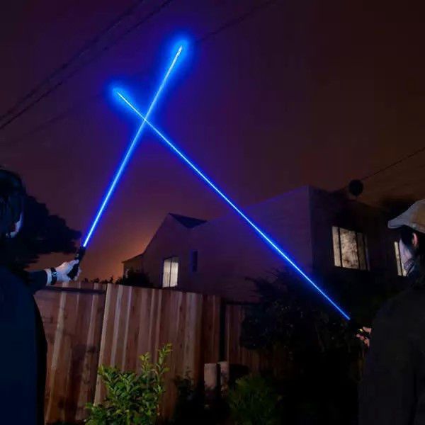 Мощная лазерная указка LASER BLUE YXB 008 указатель лазерный,