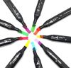 Универсальный Высококачественный Набор двусторонних маркеров, Sketch Marker, 48 цветов для рисования,скетчинга, комплект маркеров для создания скетчей и эскизов,с портативным чехлом