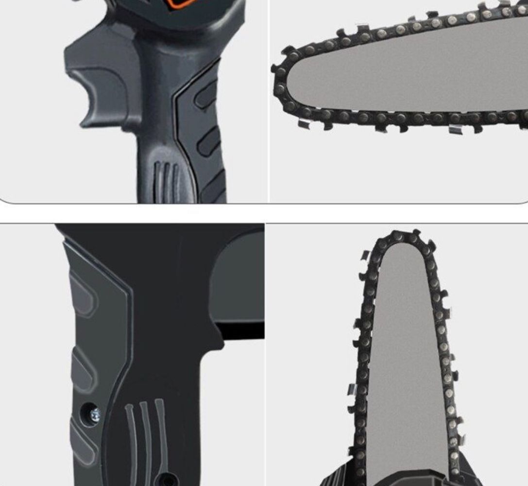 Аккумуляторная цепная Мини пила Chainsaw 48V в кейсе, Ручная электропила, Мини пила для обрезки деревьев