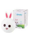 Детский ночник светильник Зайчик Rabbit Silicone Lamp LY-271 силиконовый, аккумуляторный, лампа зайчик кролик Soft Touch