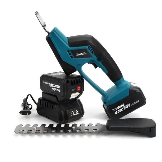 Аккумуляторный портативный универсальный кусторез Makita DUM111SYX (36V 6.0Ah), компактные садовые ножницы для кустов, кусторез для ухода за садом,обеспечивает чистые и аккуратные срезы, удобный и мощный инструмент для обрезки травы и кустов