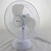 Вентилятор настольный универсальный компактный DOMOTEC MS-1626 White, с автоповоротом,3 скоростных режима, бесшумный портативный мощный электровентилятор 40 Вт