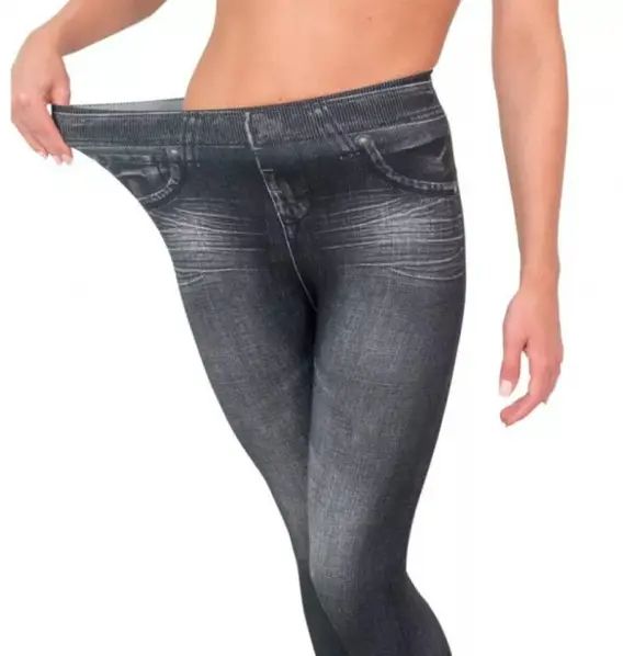 Утягивающие корректирующие джинсы джеггинсы Slim`n Lift Caresse Jeans, Утягивающие брюки  лосины