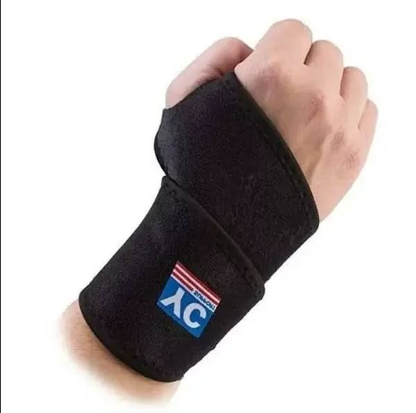 Бандаж на запястье SF SUPPORT WRIST WRAP, напульсник на руку,  Спортивный Фиксатор лучезапястного сустава на липучке,  компрессионный бандаж, Эластичная повязка, фиксирующая руку, защищает и спасает мышцы от надрывов и растяжений