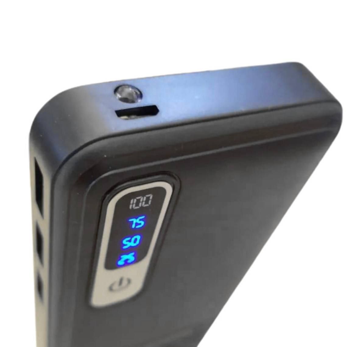Универсальная практичная Мобильная зарядка UN-3103 20000mAh, портативнй переносной Powerbank с фонарем и LCD дисплеем для подзарядки ваших устройств, для зарядки гаджетов, с тремя портами USB