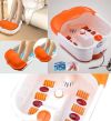 Ванночка - массажер для ног гидромассажная с ИК подогревом  Multifunction Footbath Massager ,согреет ноги,удалит омертвевшую кожу,эффект джакузи,вибрационный и механический массаж,для релаксации,улучшения кровообращения
