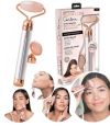Электрический роликовый массажер для лица Flawless Facial Roller Massager, вибромассажер для подтяжки лица и омоложения