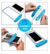 Водонепроницаемый универсальный Чехол для телефона Phone Holder For Water Parks Swim для защиты смартфона и других вещей во влажных условиях, защита в дождь, в снег, во время перемещения водой, в походных условиях, на пляже, в бассейне, аквапарке