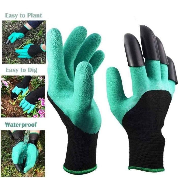 Садовые перчатки с когтями Garden Gloves, Перчатки для сада и огорода
