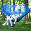 Подвесной гамак с москитной сеткой Hammock Net, двухместный гамак в чехле