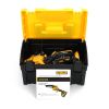 Аккумуляторная цепная мини пила DeWalt DCM160N 24V 4AH шина 20 см на 2 аккумулятора 8" дюймов с автоматической смазкой цепи в кейсе, Веткорез деволт