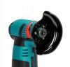 Аккумуляторная мини болгарка Makita 12v с двумя аккумуляторами в кейсе, Электроболгарка 2 диски