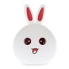 Детский ночник светильник Зайчик Rabbit Silicone Lamp LY-271 силиконовый, аккумуляторный, лампа зайчик кролик Soft Touch